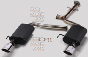 TOM'S Barrel Muffler Exhaust System Stainless Steel Tail - Mark X